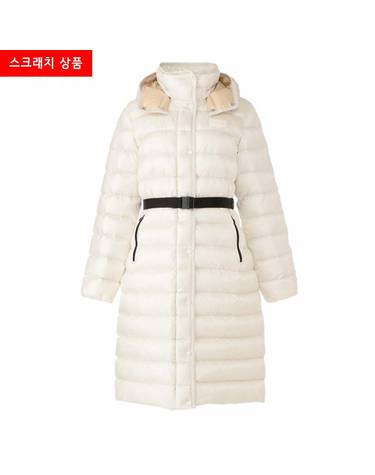 [리퍼브] 스크래치3 엘베지아 ELVEZIA 로고 패딩자켓 베이지 VDDJ01925K0001 BGL
