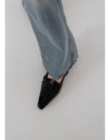 New london sling back / black