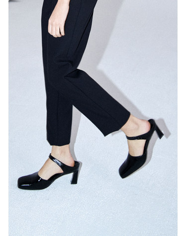 Inez mule / black (JIO x then)