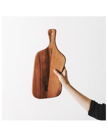 [모노뜨] 라우드 아카시아 서빙보드 43cm (비정형)