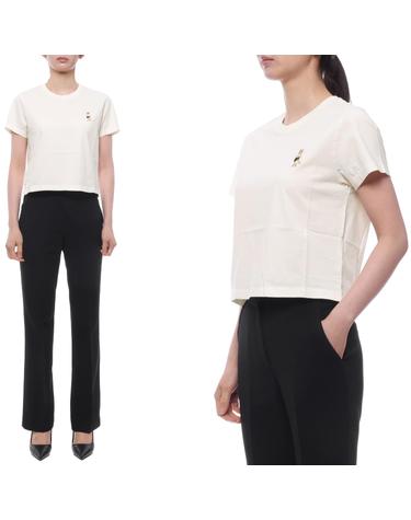 26SS 여성 드레스드 폭스 반팔티셔츠 (QW00113KJ7026 0443 26S)