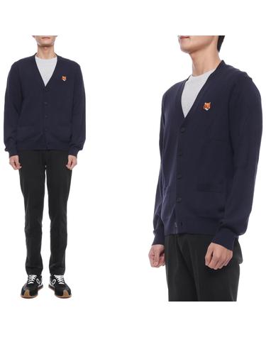 26SS 남성 폭스헤드 울 가디건 (PM00501KT1181 0413 26S)