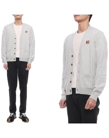 26SS 남성 폭스헤드 울 가디건 (PM00501KT1181 H120 26S)