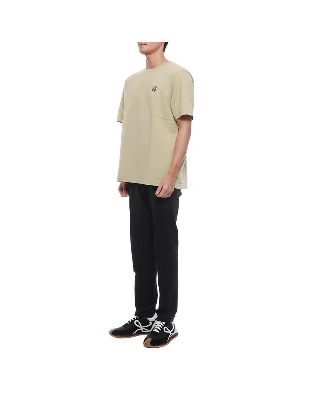 메종 키츠네 26SS 남성 폭스헤드 반팔티셔츠 (PM00108KJ7025 0450 26S) 착용컷