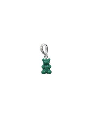 크리스탈 헤이즈 Nostalgia Bear Pendant - Vegan Silver