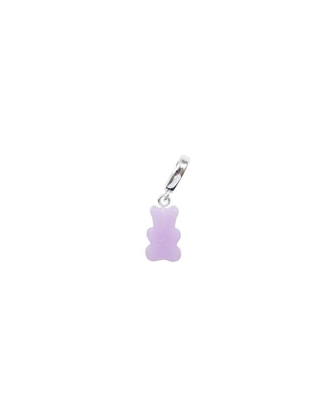 크리스탈 헤이즈 크리스탈 헤이즈 Nostalgia Bear Pendant - Lavender Silver 퍼플 착용컷