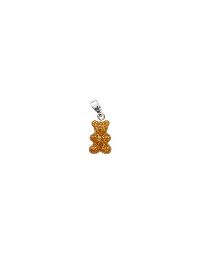 크리스탈 헤이즈 크리스탈 헤이즈 Nostalgia Bear Pendant - 24K Silver 골드 착용컷