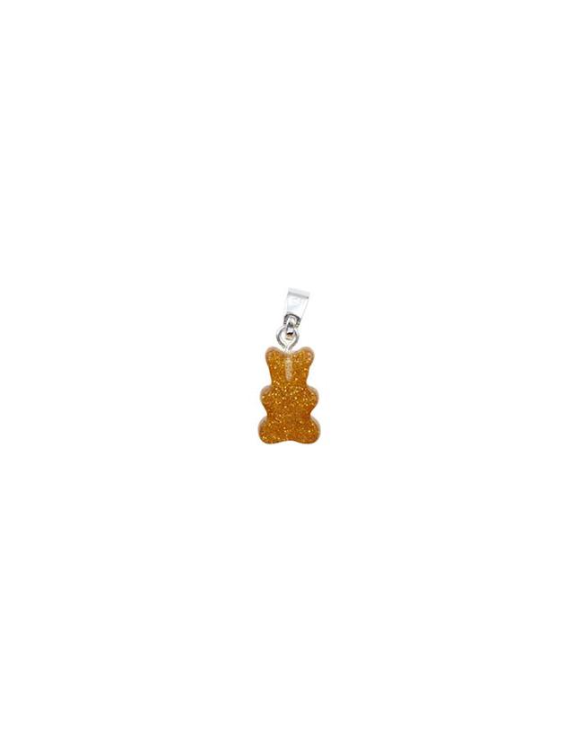 크리스탈 헤이즈 크리스탈 헤이즈 Nostalgia Bear Pendant - 24K Silver 골드 착용컷