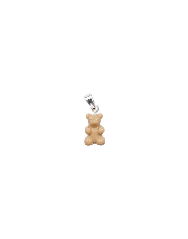 크리스탈 헤이즈 크리스탈 헤이즈 Nostalgia Bear Pendant - Salt caramel Silver 브라운 착용컷