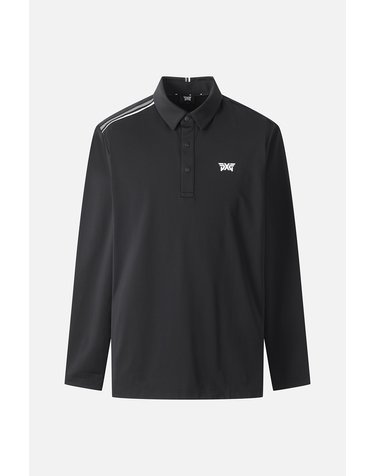 [PXG공식] 남성 에센셜 칼라 롱슬리브 티셔츠-PJFPM210121