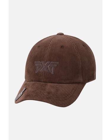 [PXG공식] 여성 코듀로이 베이직 캡-PKFCW850187