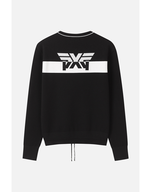피엑스지 [PXG공식] 여성 GEN-X 라운드 넥 스웨터-PKPPW410321 착용컷
