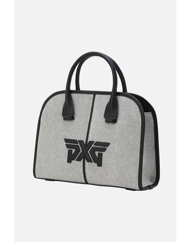 피엑스지 [PXG공식] 여성 세미 서큘러 토트 백-PKPPW840621 착용컷