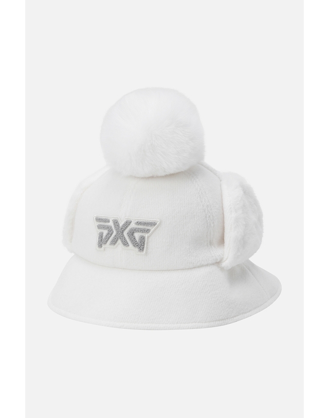 피엑스지 [PXG공식] 여성 겨울 이어플랩 햇-PJWPW961301 착용컷