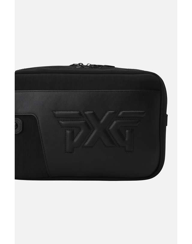 피엑스지 [PXG공식] 공용 2레일 지퍼 빅 파우치-PKFPU841021 착용컷