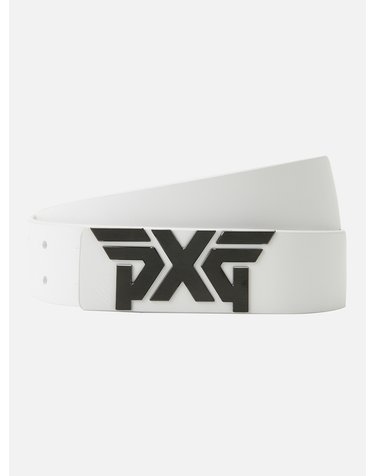 [PXG공식] 여성 블랙 버클 로고 벨트-PGFPW870601
