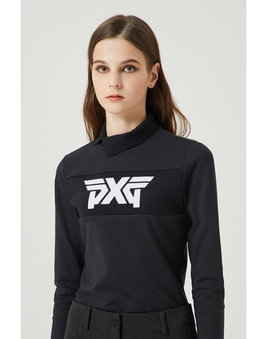[PXG공식] 여성 빅 로고 긴팔 티셔츠-PGFPW211121
