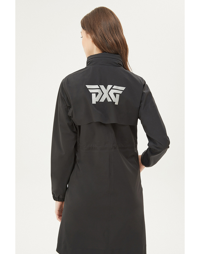피엑스지 [PXG공식] 여성 사파리 레인 자켓-PGPPW610421 착용컷