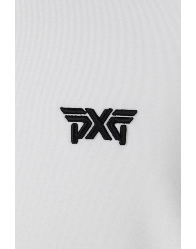 피엑스지 [PXG공식] 남성 니트하이브리드 하프집업 LS티셔츠-PHFPM311001 착용컷