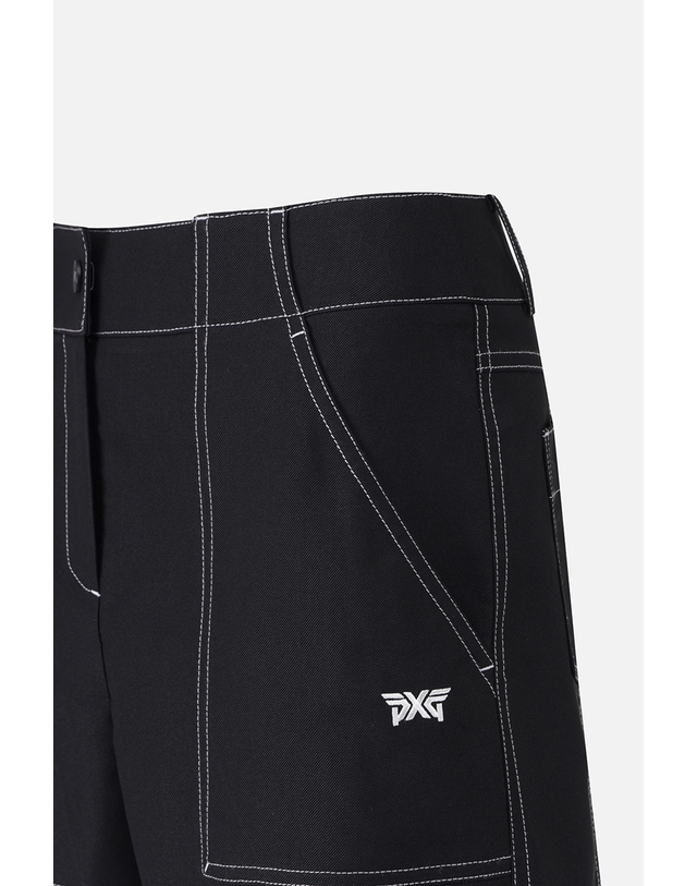 피엑스지 [PXG공식] 여성 여름 포켓 숏 팬츠-PJMPW525221 착용컷