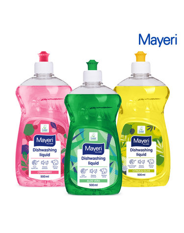 마이에리 올케어 친환경 주방 액상세제 500ml(크랜베리, 시트러스올리브, 알로에베라)