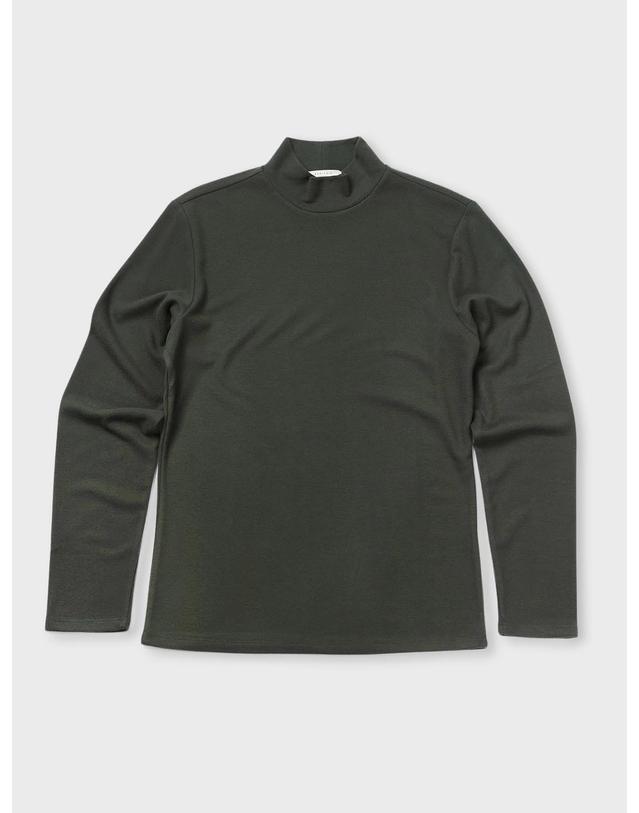 빠니깔레 13 Color 소프트 데일리 반목 터틀넥 D-STEE58 그린 착용컷