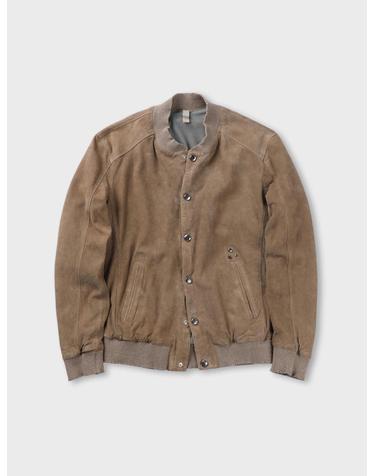 [MADE IN ITALY] 스웨이드 보머 재킷 F-ALJP02