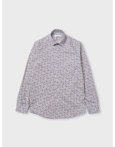 [Made In Italy] 플라워 프린트 코튼 셔츠 F-ACSH64