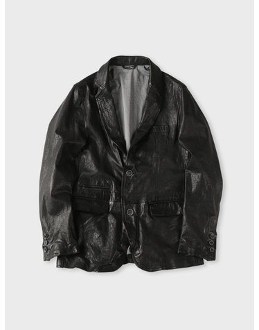 [Made In Italy] 빈티지 램스킨 레더 블레이저 F-ILJP55