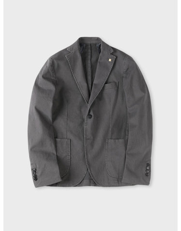 [Made In Italy] 가먼트다잉 캐주얼 면 재킷 F-ICJK55