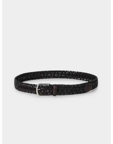 [Made In Italy] 가죽 & 울 스판 벨트 F-HBELT071