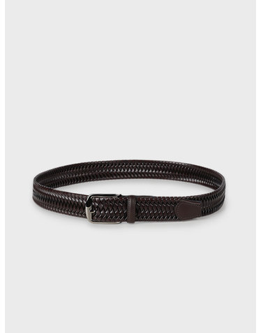 [Made In Italy] 메쉬 가죽 벨트 F-HBELT02