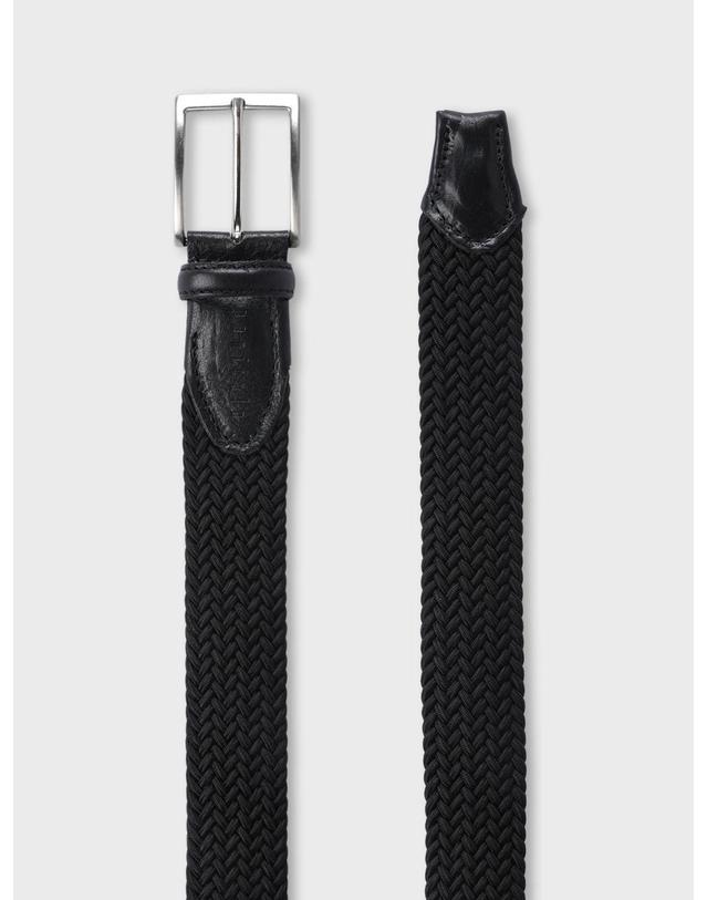 빠니깔레 [Made In Italy] 엘라스틱 레이온 벨트 F-HBELT081 블랙 착용컷