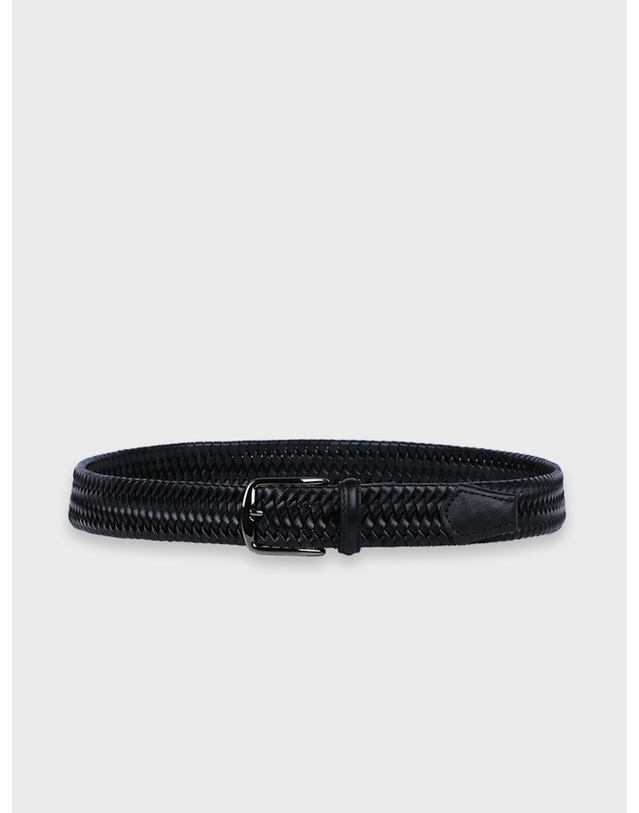 빠니깔레 [Made In Italy] 메쉬 가죽 벨트 F-HBELT02 브라운 착용컷