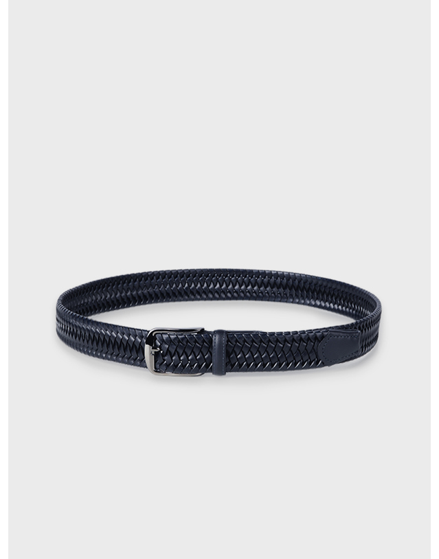 빠니깔레 [Made In Italy] 메쉬 가죽 벨트 F-HBELT02 브라운 착용컷