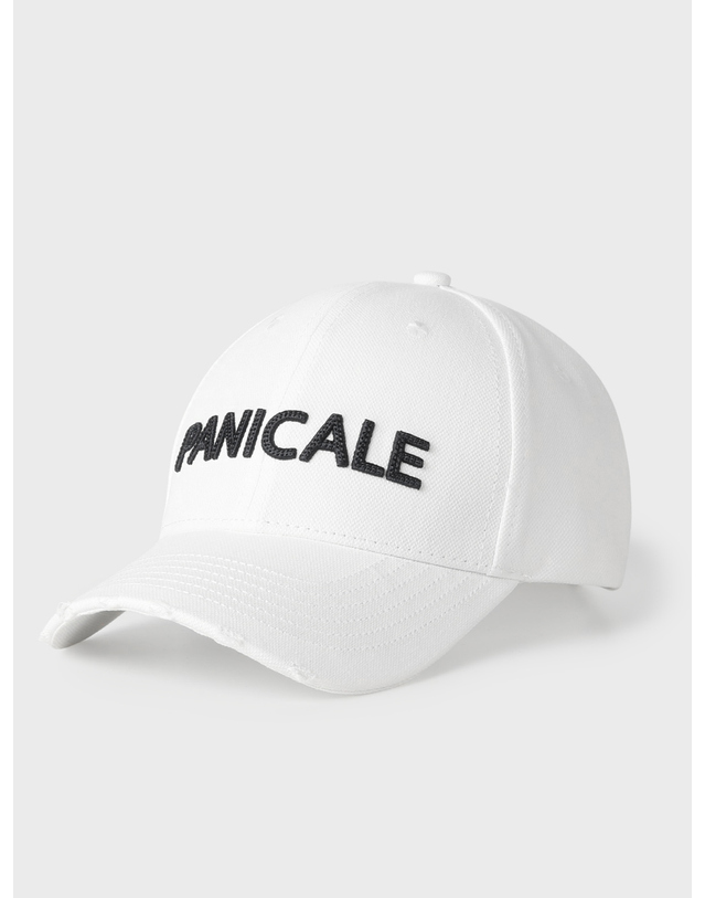 빠니깔레 빈티지 로고 볼캡 M-QCAP01 브라운 착용컷
