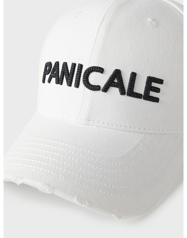 빠니깔레 빈티지 로고 볼캡 M-QCAP01 브라운 착용컷