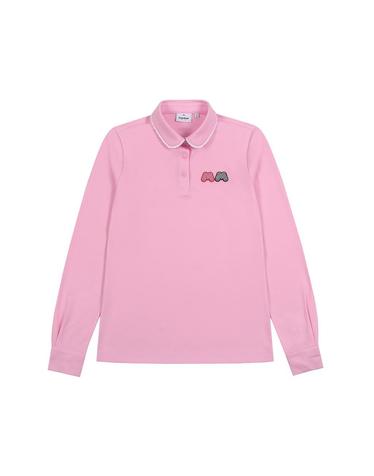 Double Wappen Collar T-Shirts_Pink