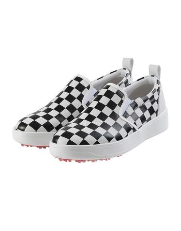 Check Pattern Slip-on_Black