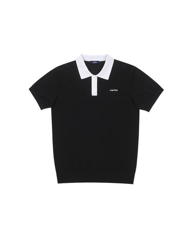 Classy Collar Knit_Black (Men)