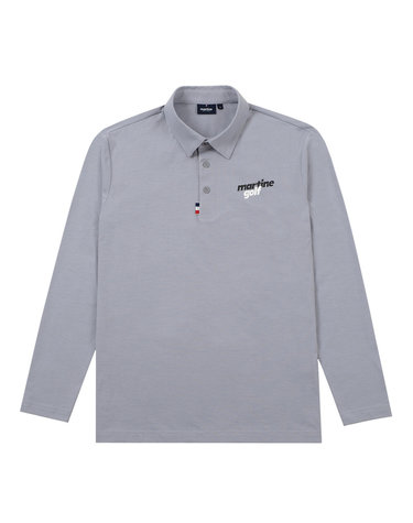 Martine Club Basic Polo Shirts_Grey (Men)