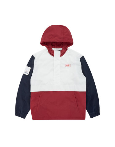 Color Block Hoody Anorak_Red (Men)