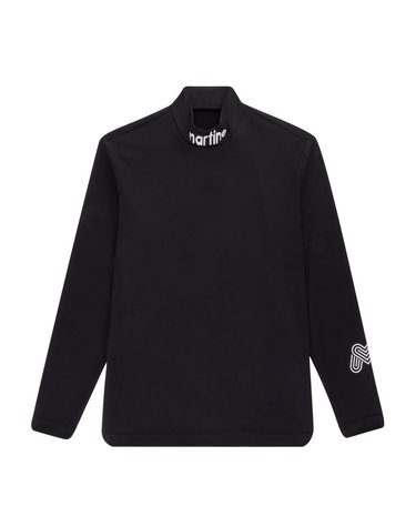 Comfy Mock Neck Shirts_Black (Men)
