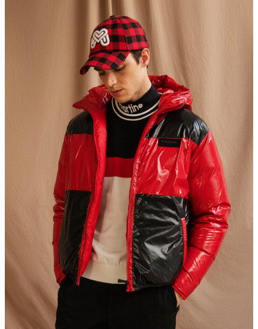 Glossy Down Jumper_Red (Men)