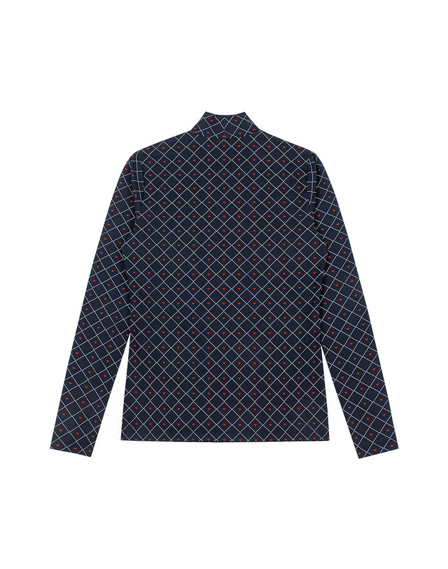 마틴골프 Graphic Print Turtle T-Shirts_Navy 네이비 착용컷