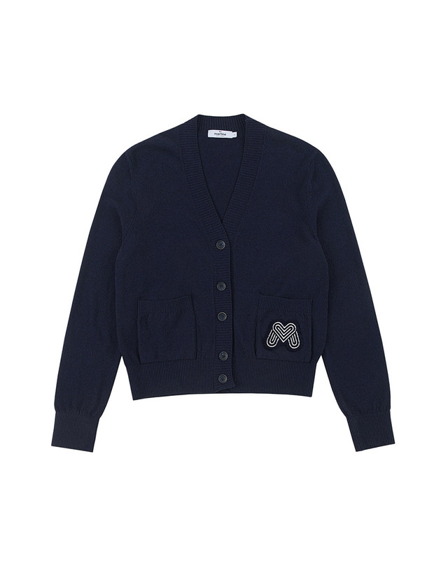 마틴골프 Terry Knit Cardigan_Navy 네이비 착용컷