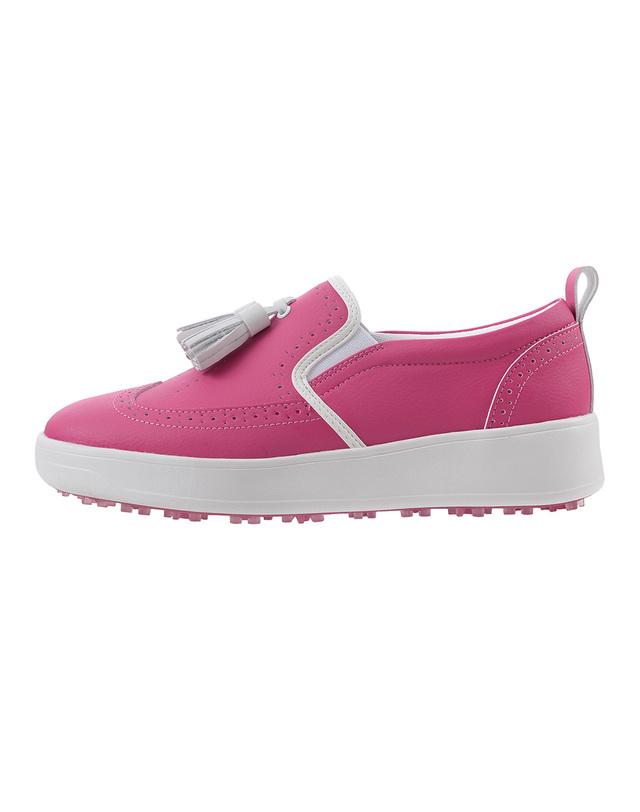 마틴골프 Tassel Point Slip-on_Deep Pink 핑크 착용컷