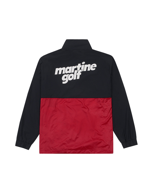 마틴골프 Color Block Anorak Jacket_Navy (Men) 네이비 착용컷