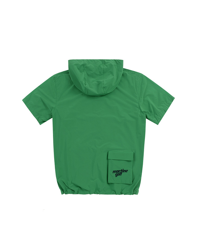 마틴골프 Half Zip-Up Hoody Anorak Jacket_Green (Men) 그린 착용컷