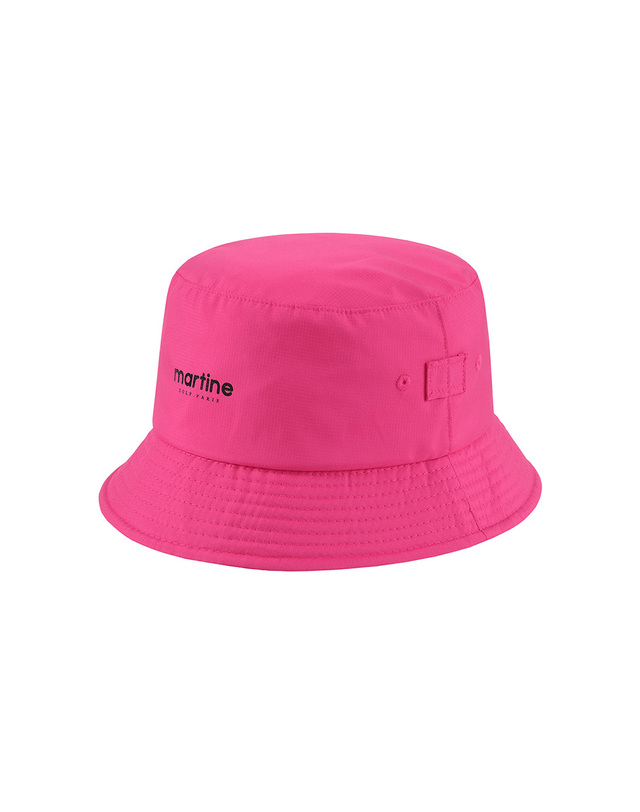 마틴골프 Tee Rack Bucket Hat_Deep Pink 핑크 착용컷